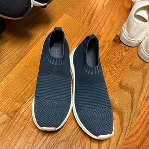 Hush Puppies Dark Blue Slip-On Sneakers